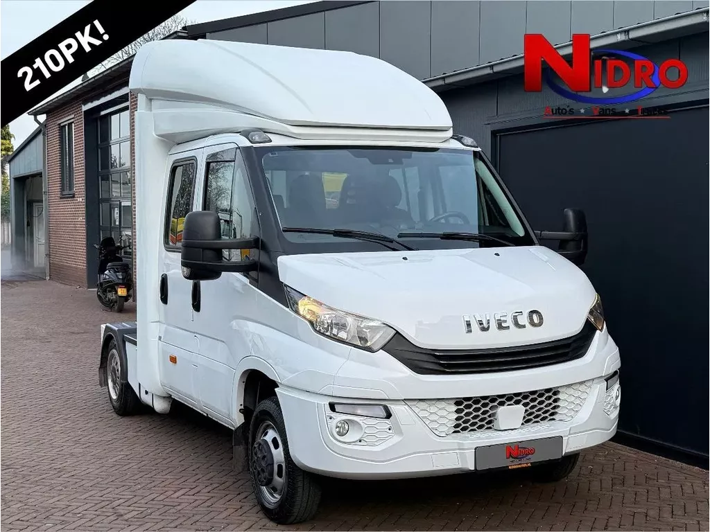 Iveco Daily 40C21 3.0 / 210PK / Be trekker / Dubbel cabine 7P / Automaat / 8750 KG /12/2018