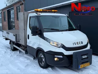 Iveco Daily 40C18 3.0 I Openlaadbak I Amco Veba 602T KRAAN I Euro 6 I Automaat I 180PK