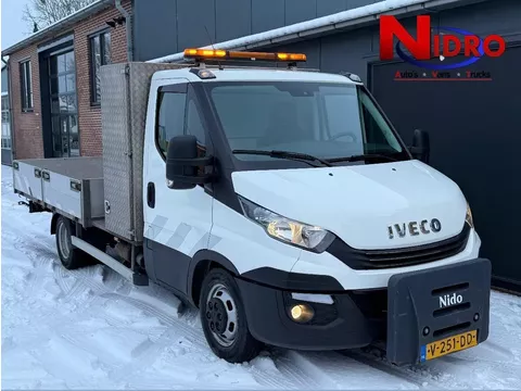 Iveco Daily 40C18 3.0 I Openlaadbak I Amco Veba 602T KRAAN I Euro 6 I Automaat I 180PK