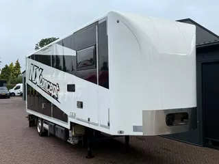 Vergauwe Be Oplegger 6.6 Ton Camper / Motorcross trailer Standkachel