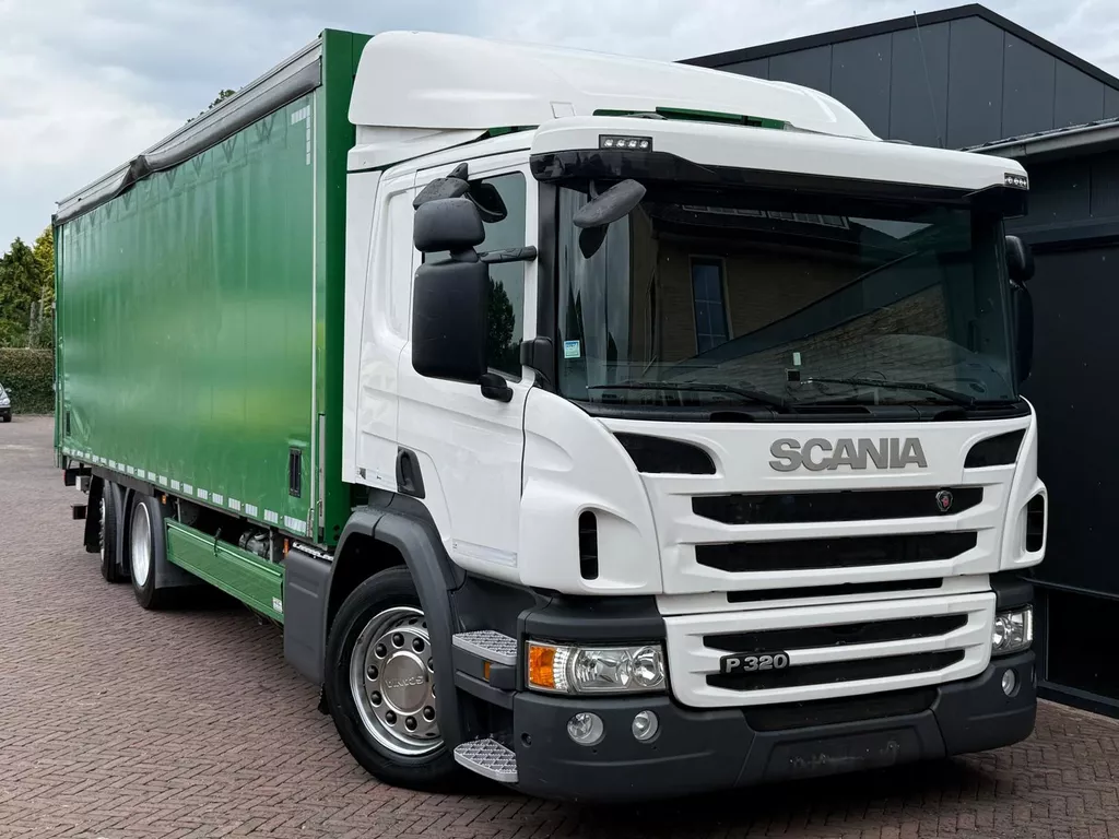 Scania P P320 Schuifzeil 735x245x215 Steering Axle Navi Cam Euro 6
