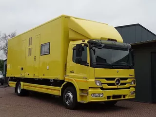 Mercedes-Benz Atego 1222 LIVING 2x bed Douche Airco motor, kart, autosport