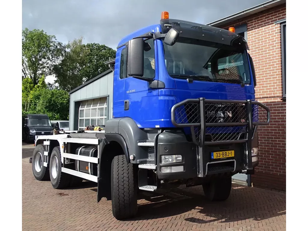 MAN TGS 33.360 6x6 HYVALIFT 156TKM LOAD 19,5 TON WEEGSYSTEEM