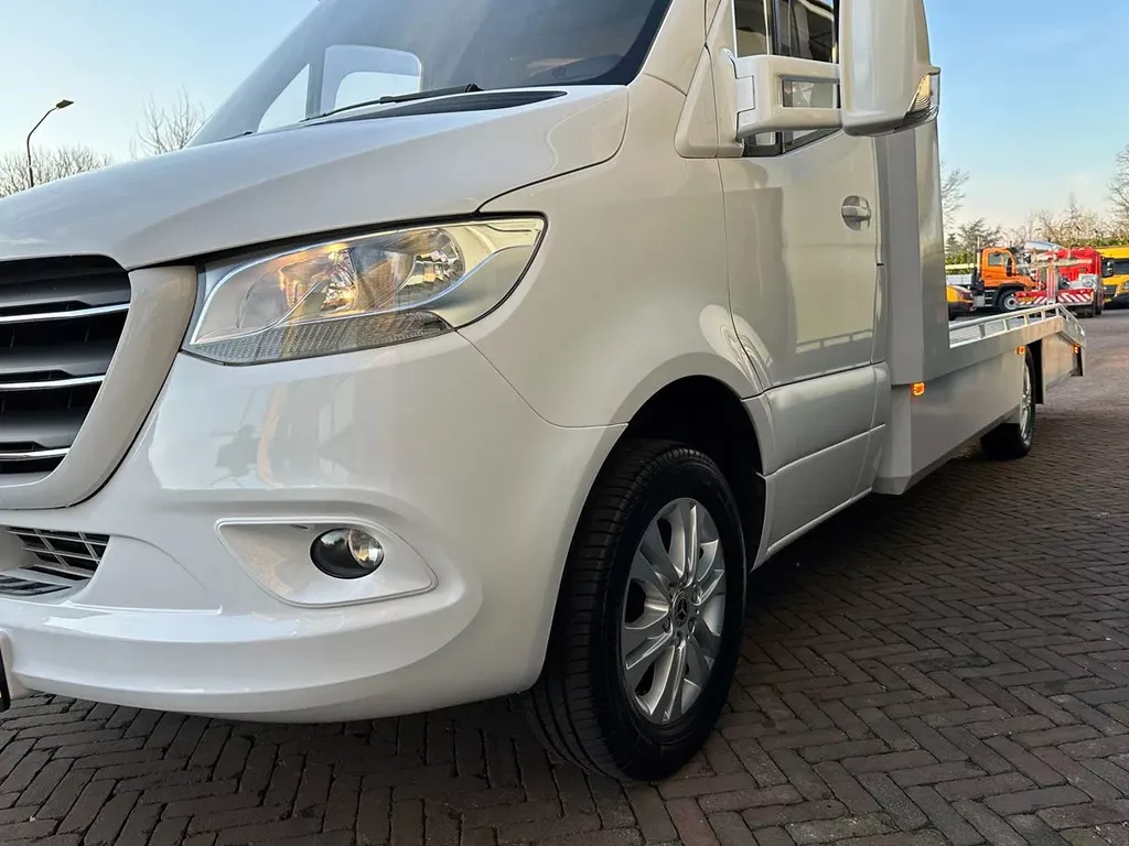 Mercedes-Benz Sprinter 140 pk Autotransporter Lier Airco Mercedes-Benz Sprinter 140 pk Autotransporter Lier Airco