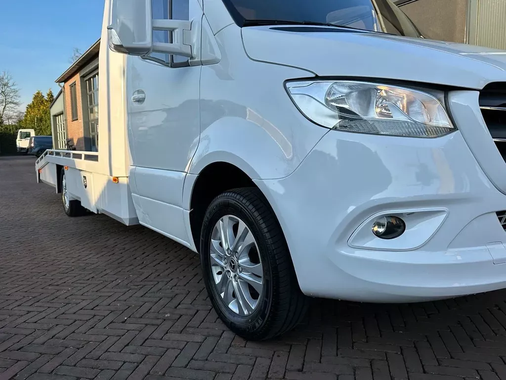 Mercedes-Benz Sprinter 140 pk Autotransporter Lier Airco Mercedes-Benz Sprinter 140 pk Autotransporter Lier Airco