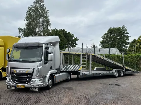 DAF LF 230 Autotransporter Showtruck 4/5 Loader 3 Seats Camera
