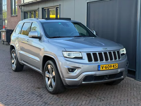 Jeep Grand Cherokee 3.0 V6 4x4 Grijskenteken Pano Luchtvering Stoelverwarm/ventil. Leer Trekhaak