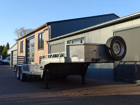 kuiper 8 Tons Be Oplegger 670x195 laadvloerhoogte 50 cm