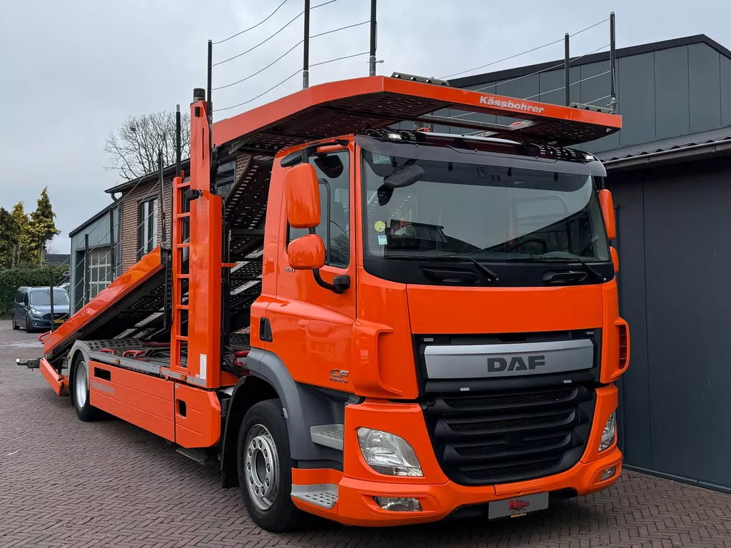 DAF 400 CF K&auml;ssbohrer Citytrans 5 Lader Autotransporter Verkocht!