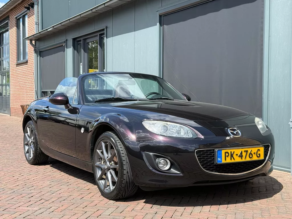 Mazda MX-5 1.8 Roadster Cabrio Hardtop Leer Stoelverwarming Lmv