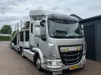 DAF LF 230 Autotransporter Showtruck 4/5 Lader 3 Seats Camera Foto