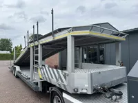 DAF LF 230 Autotransporter Showtruck 4/5 Lader 3 Seats Camera Foto