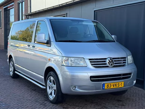 Volkswagen Transporter 2.5 TDI L2 DC 131pk Airco Young Timer 1e eigenaar Lmv Sidebars