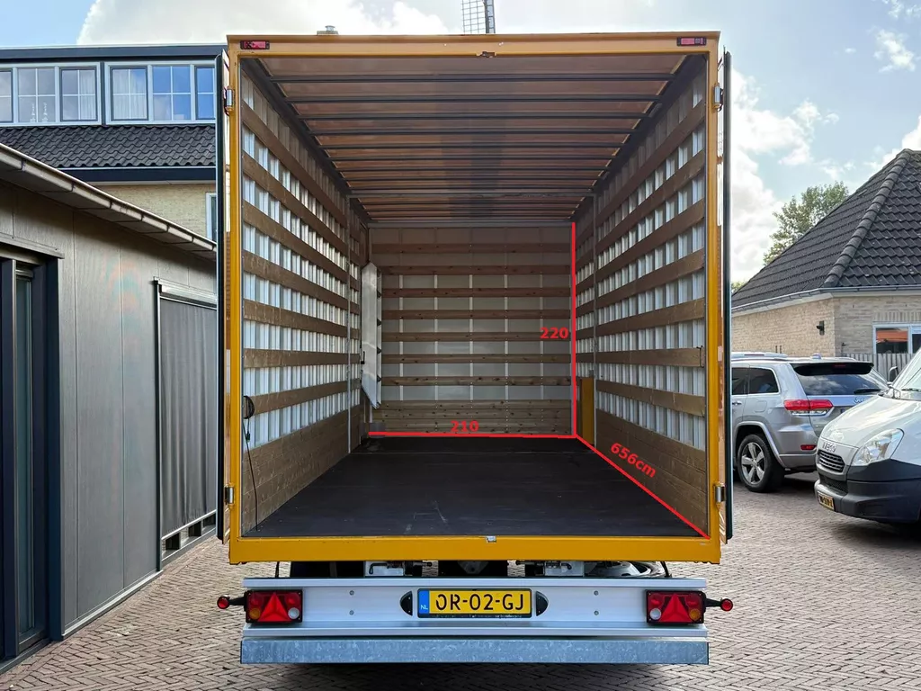 Bunk BE-COMBI Be Oplegger 7 TON Nieuwstaat! 656cm X 210 X 220